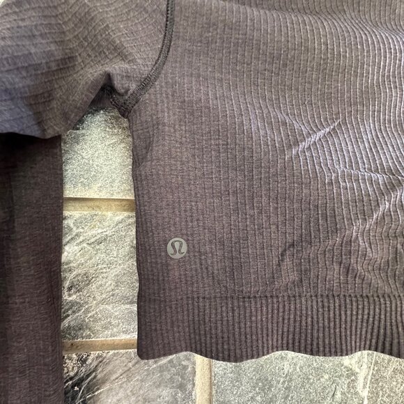 Lululemon Ebb to Street Crop Long Sleeve - Picture 3 of 5
